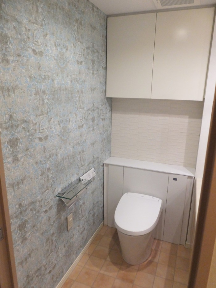 アクセントクロスでスタイリッシュなイメージに